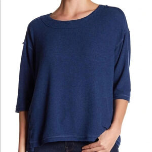 NWT H by Bordeaux HACHI 3/4" Sleeve Sweater